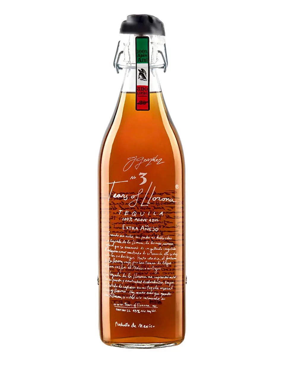 Tears of Llorona Extra Anejo Tequila 1 Liter - Image 2