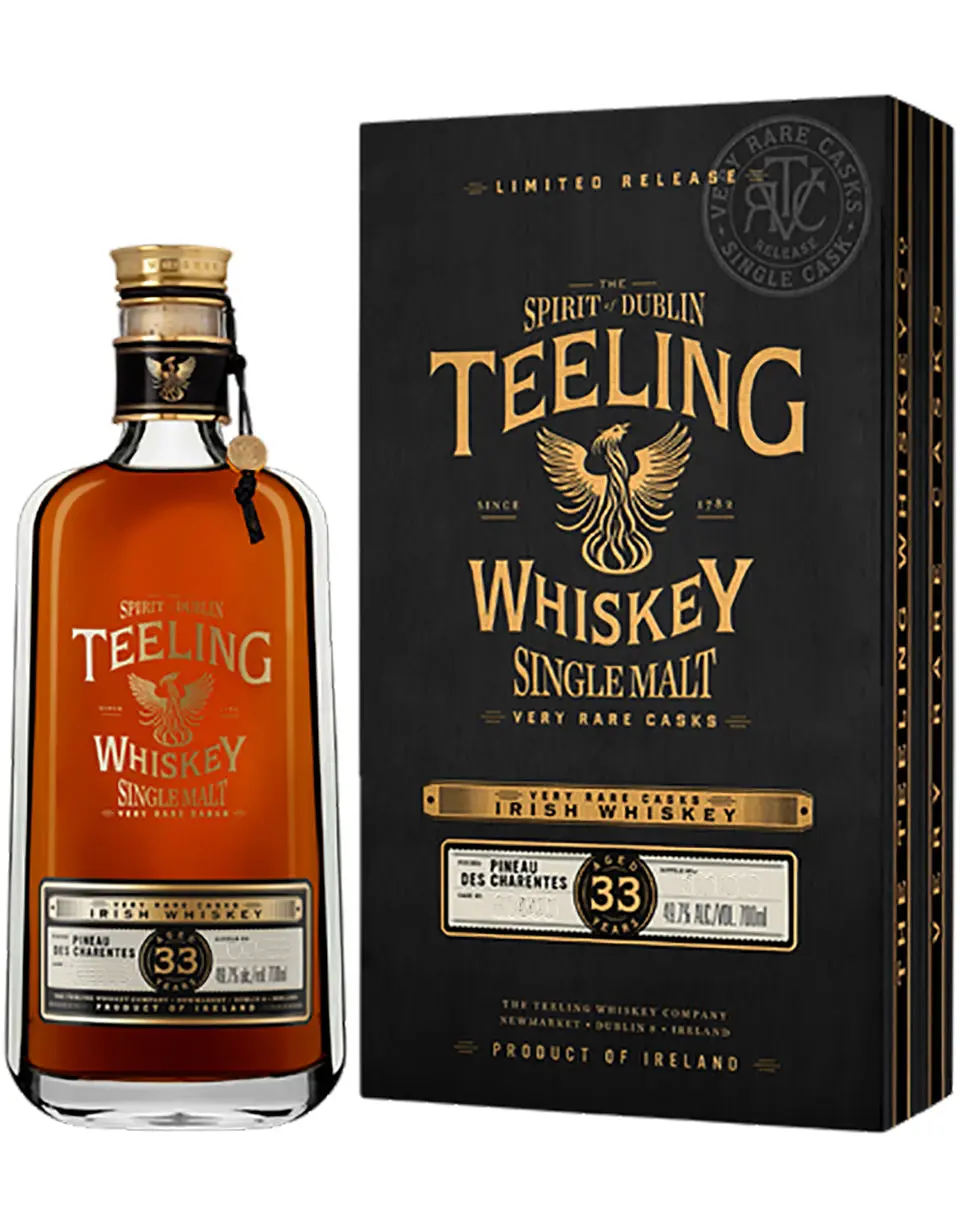 Teeling 33 Year Old Pineau Des Charentes Irish Whiskey - Image 2