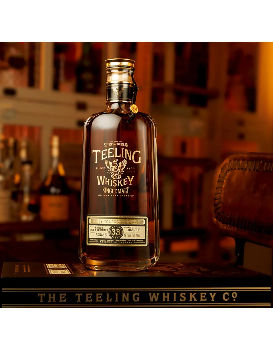 Teeling 33 Year Old Pineau Des Charentes Irish Whiskey - Image 3