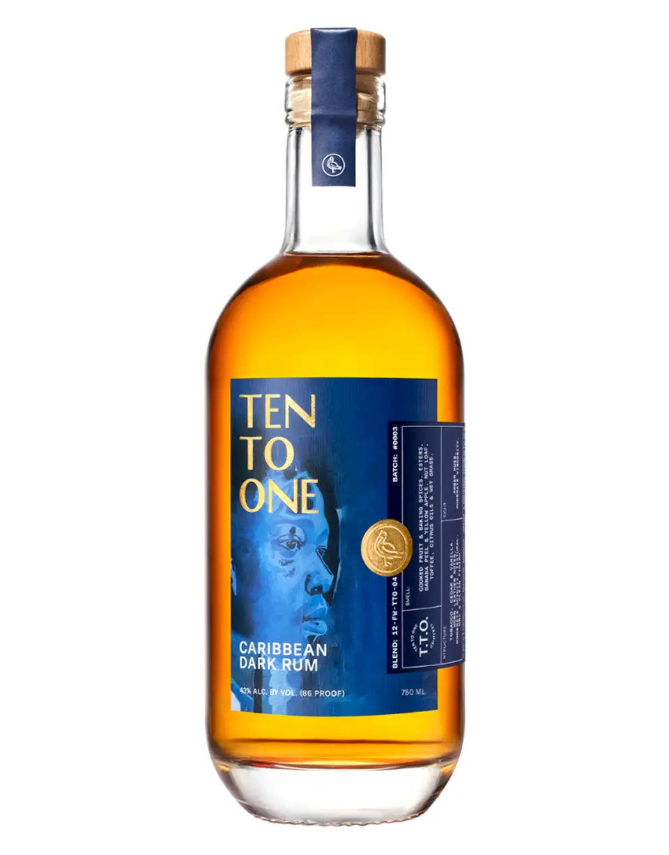 Ten To One Caribbean Dark Rum Artist Edition - Image 2