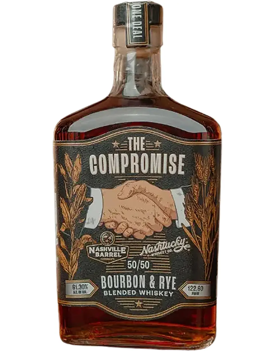 The Compromise 50/50 Bourbon & Rye Blended Whiskey