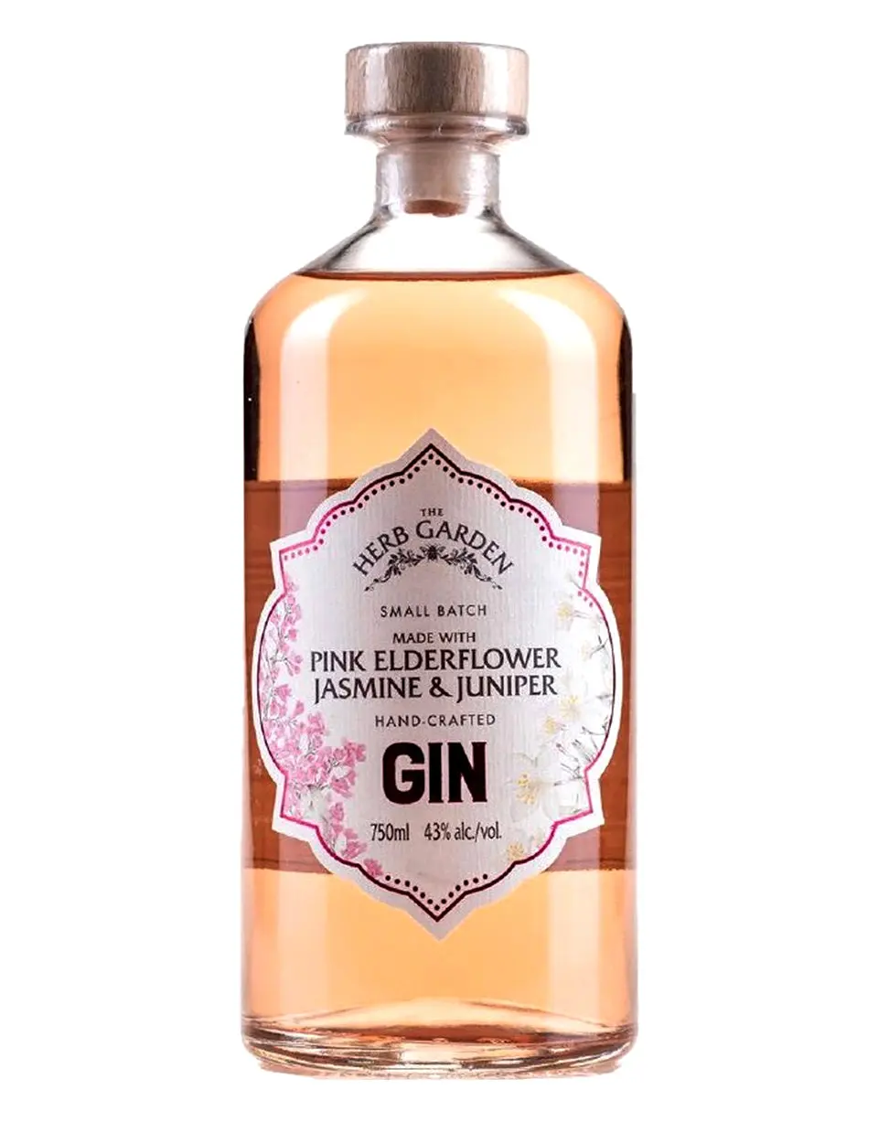 The Herb Garden Pink Elderflower & Jasmine Gin