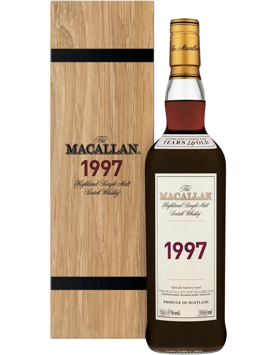 Macallan 1997 Fine & Rare Scotch Whisky