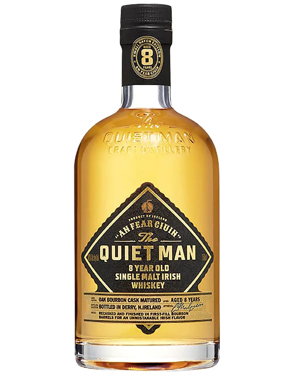 The Quiet Man 8 Year Old Single Malt Irish Whiskey