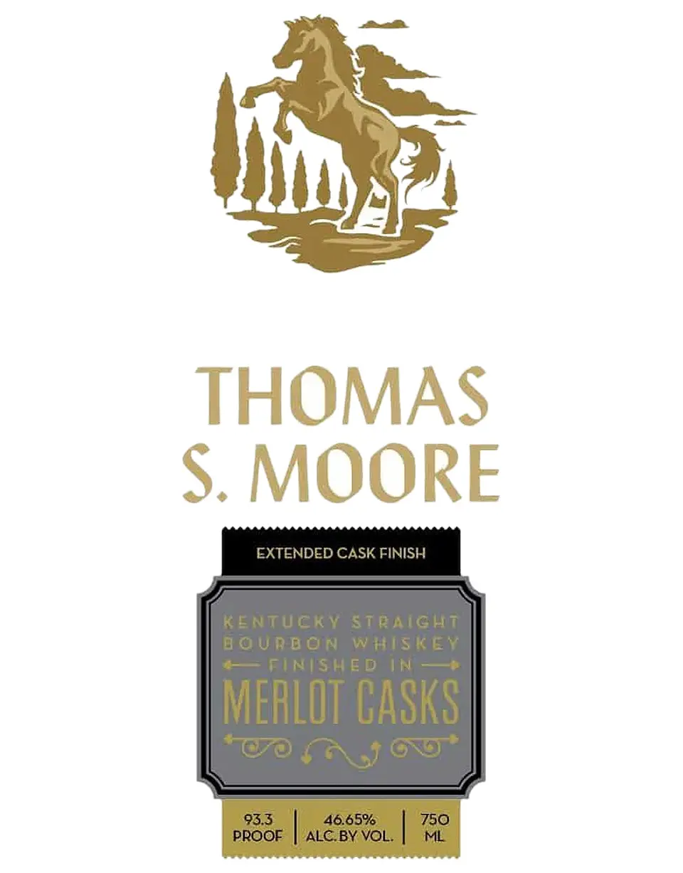Thomas S. Moore Merlot Cask Bourbon - Image 3