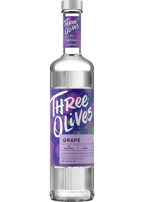 Three Olives Grape Vodka - Image 2