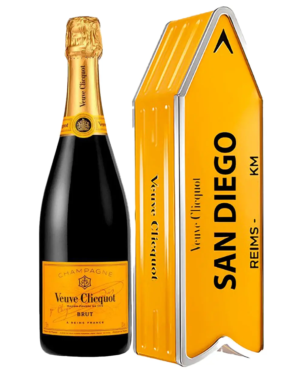 Veuve Clicquot Arrow Giftbox San Diego Edition Yellow Label