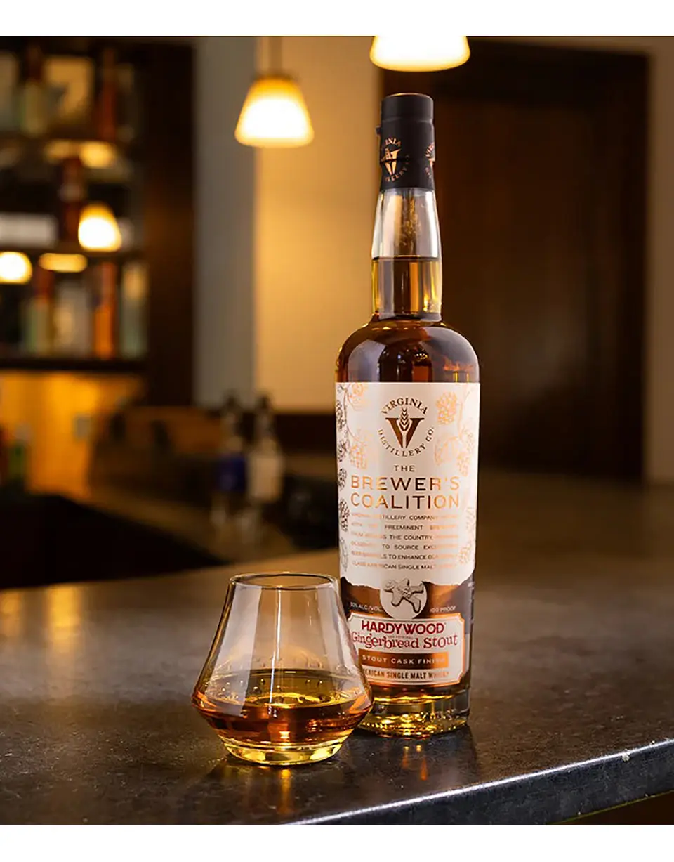 Virginia Distilling Hardywood Gingerbread Stout Malt Whiskey - Image 2