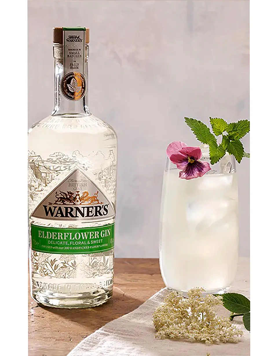 Warner's Elderflower Gin - Image 2
