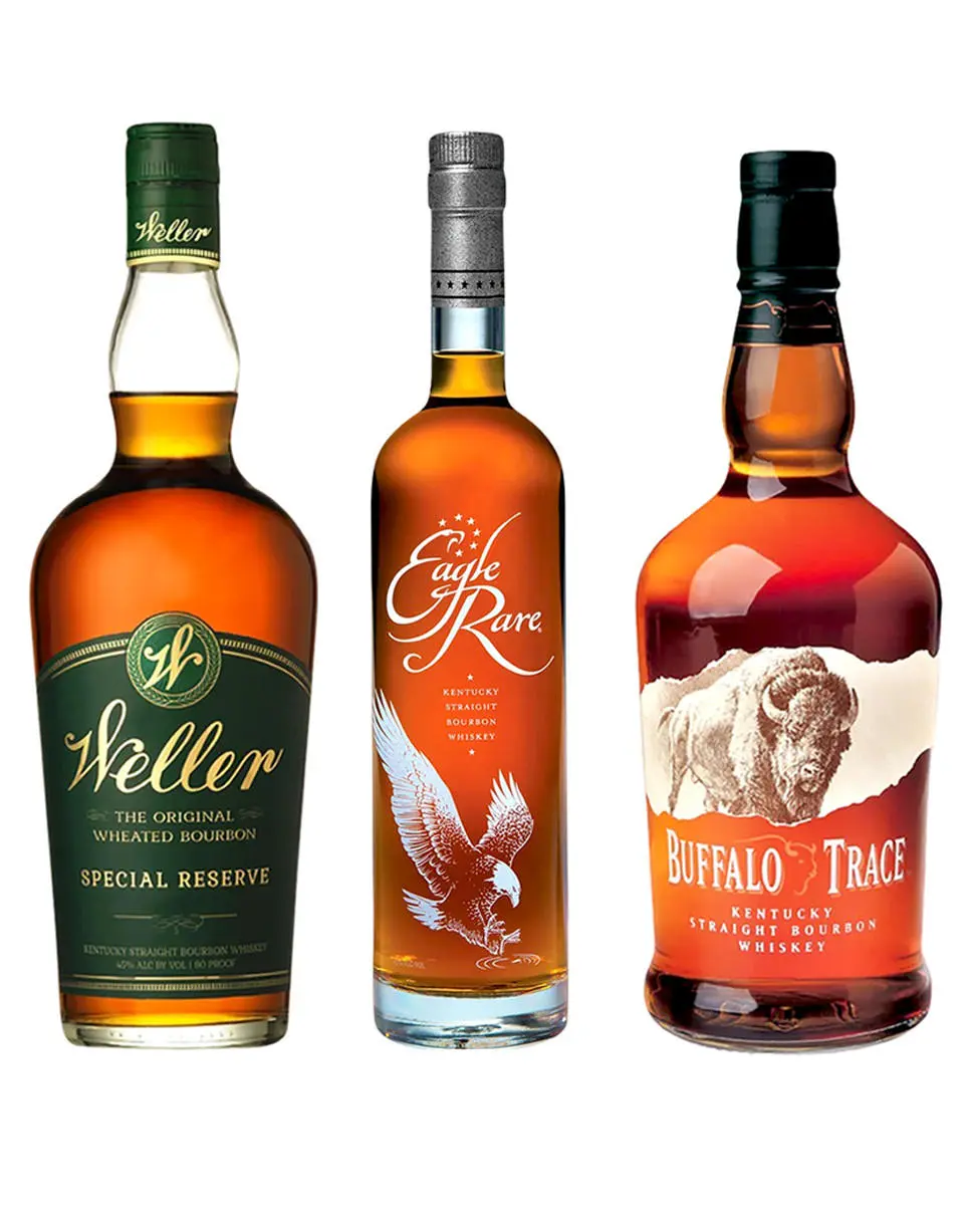 Weller Special Reserve - Eagle Rare - Buffalo Trace - Combo