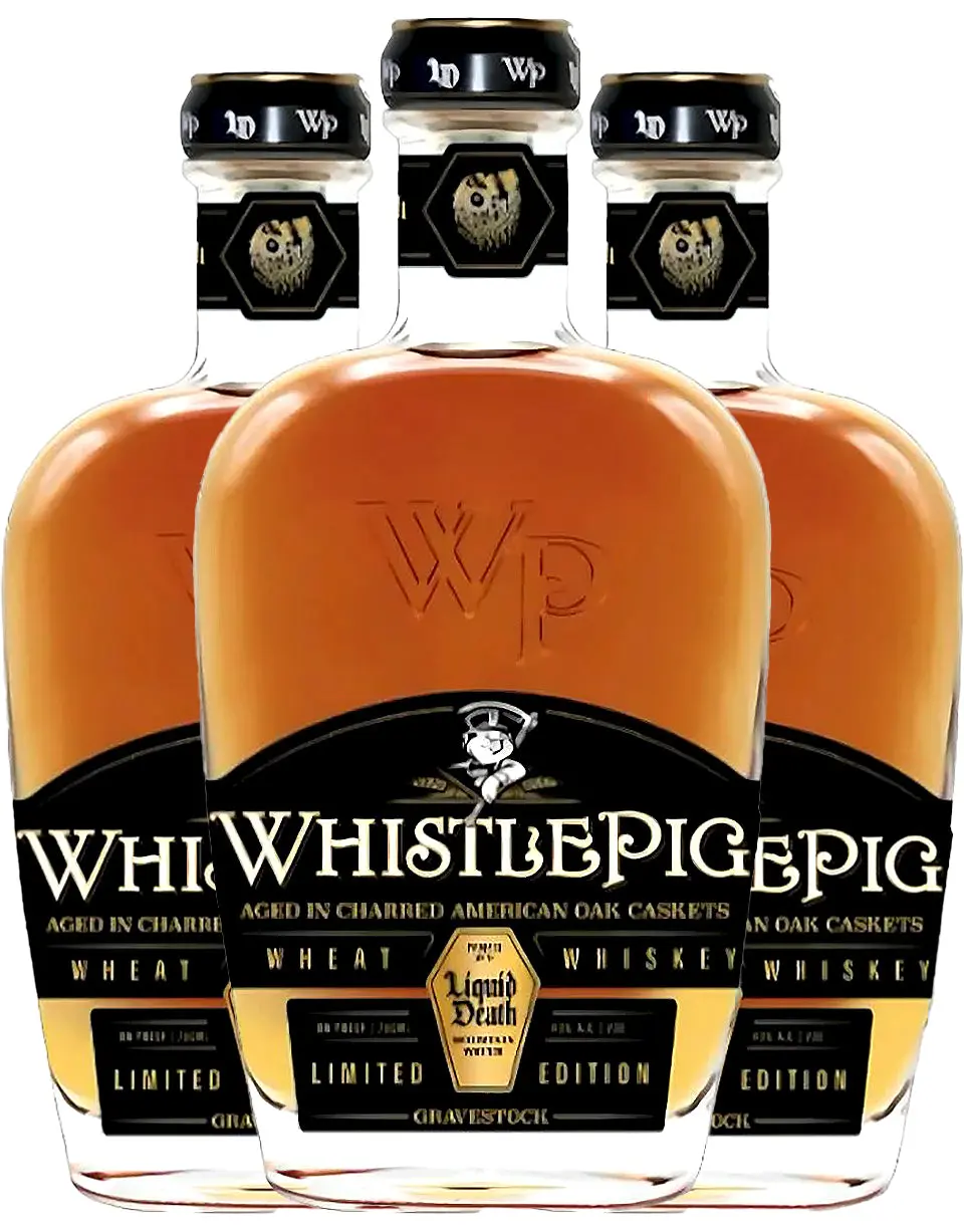 Whistlepig x Liquid Death Gravestock Wheat Whiskey - Image 2
