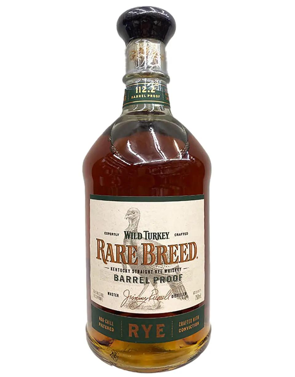 Wild Turkey Rare Breed Rye Barrel Proof Whiskey - Image 2