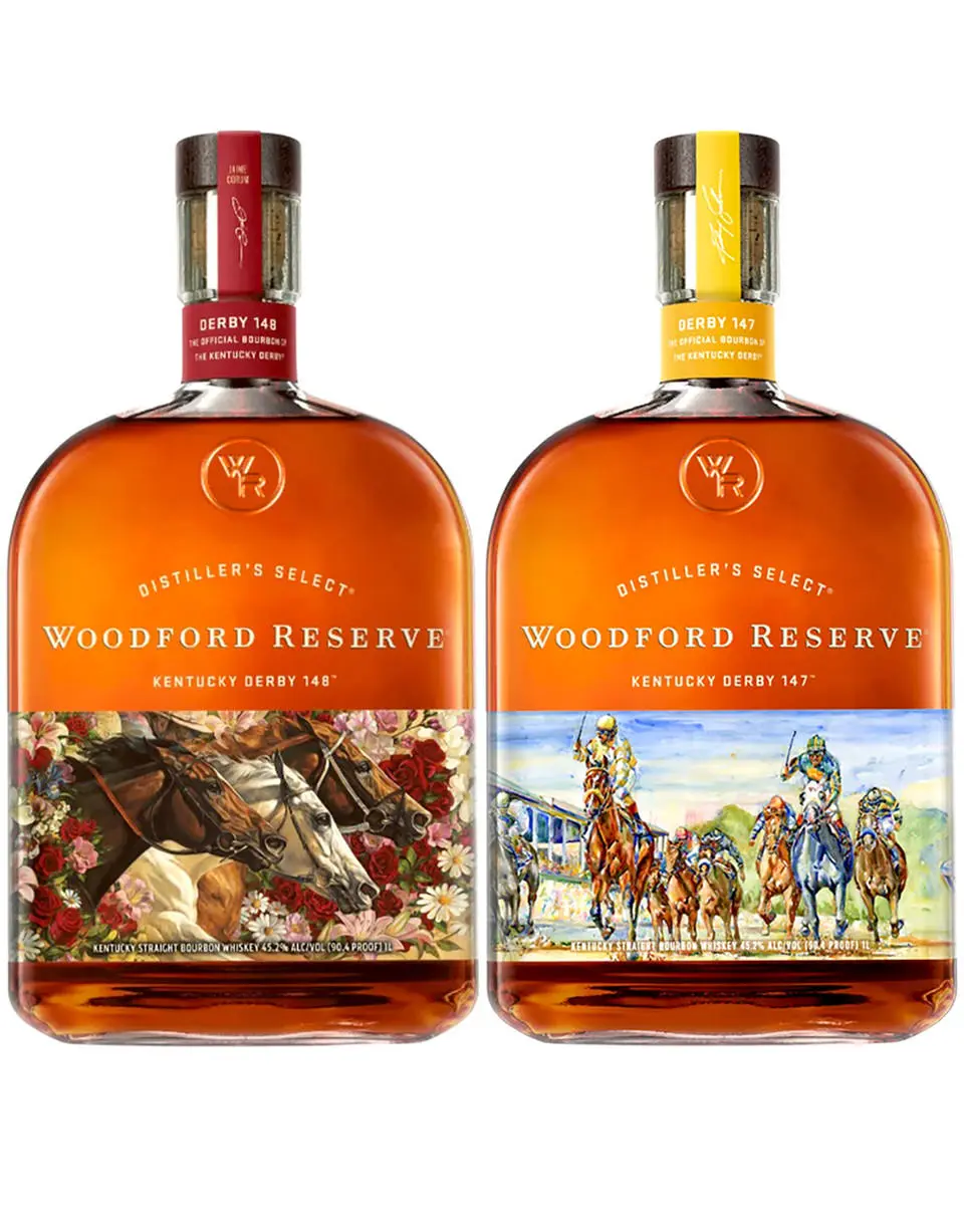 Woodford Reserve Kentucky Derby 148 & Woodford Reserve Kentucky Derby 147 Collector Set