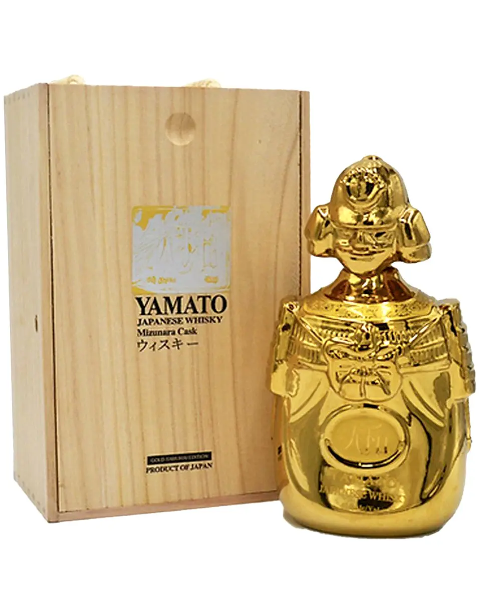 Yamato Gold Samurai Mizunara Cask Japanese Whisky