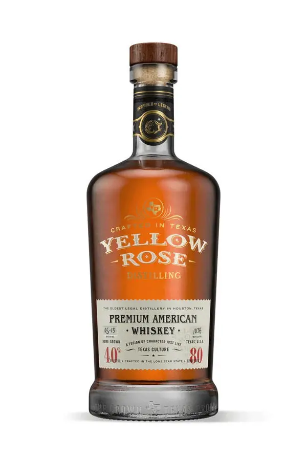 Yellow Rose American Whiskey 750ml - Image 2